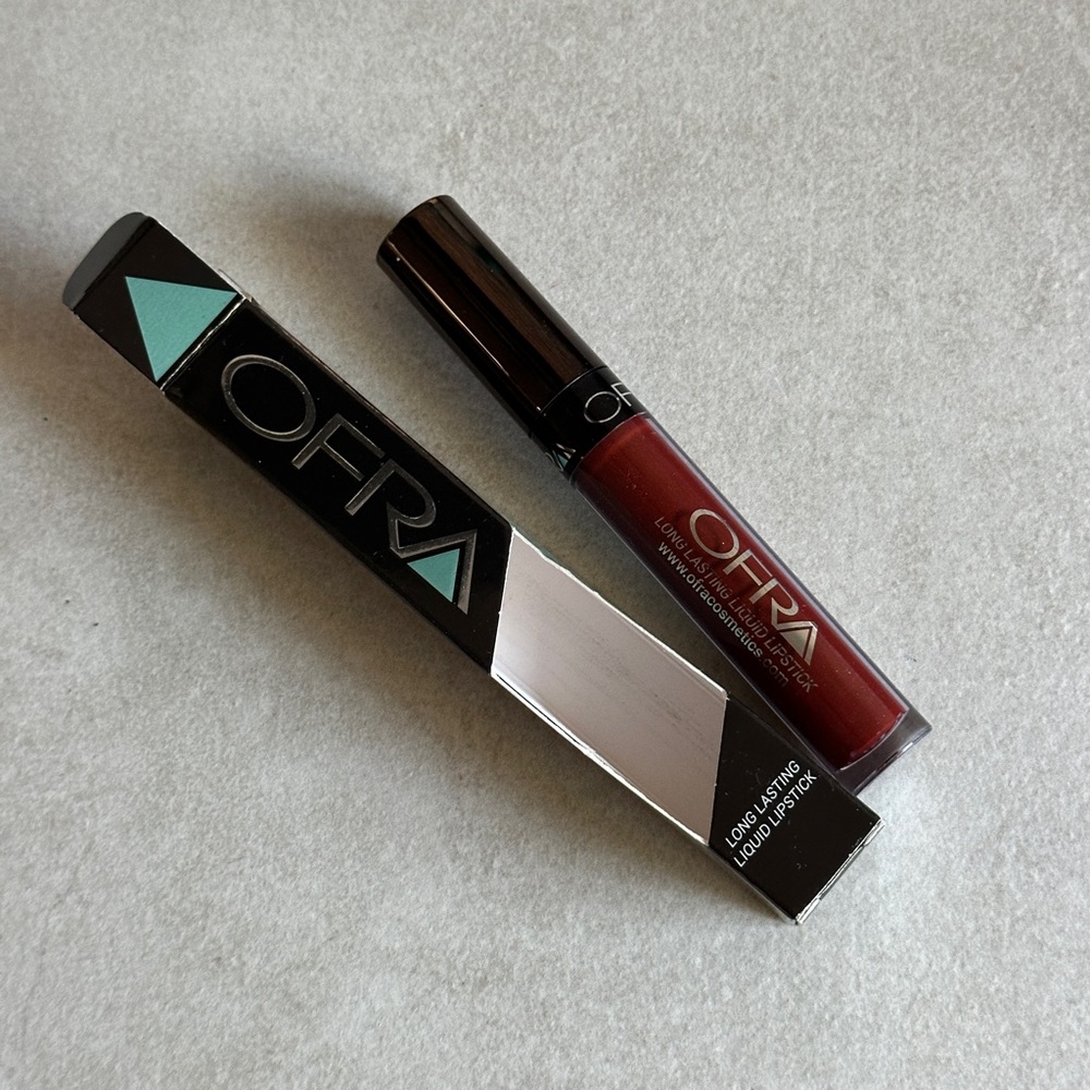 OFRA Long Lasting Liquid Lipstick - Havana Nights (Deep Red) Matte Lip Color